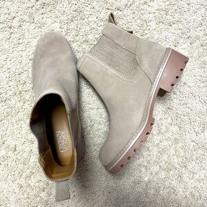 Chelsea lug sole booties